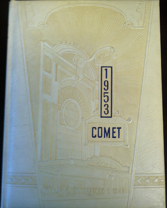 1953 HHS Yearbook Cover